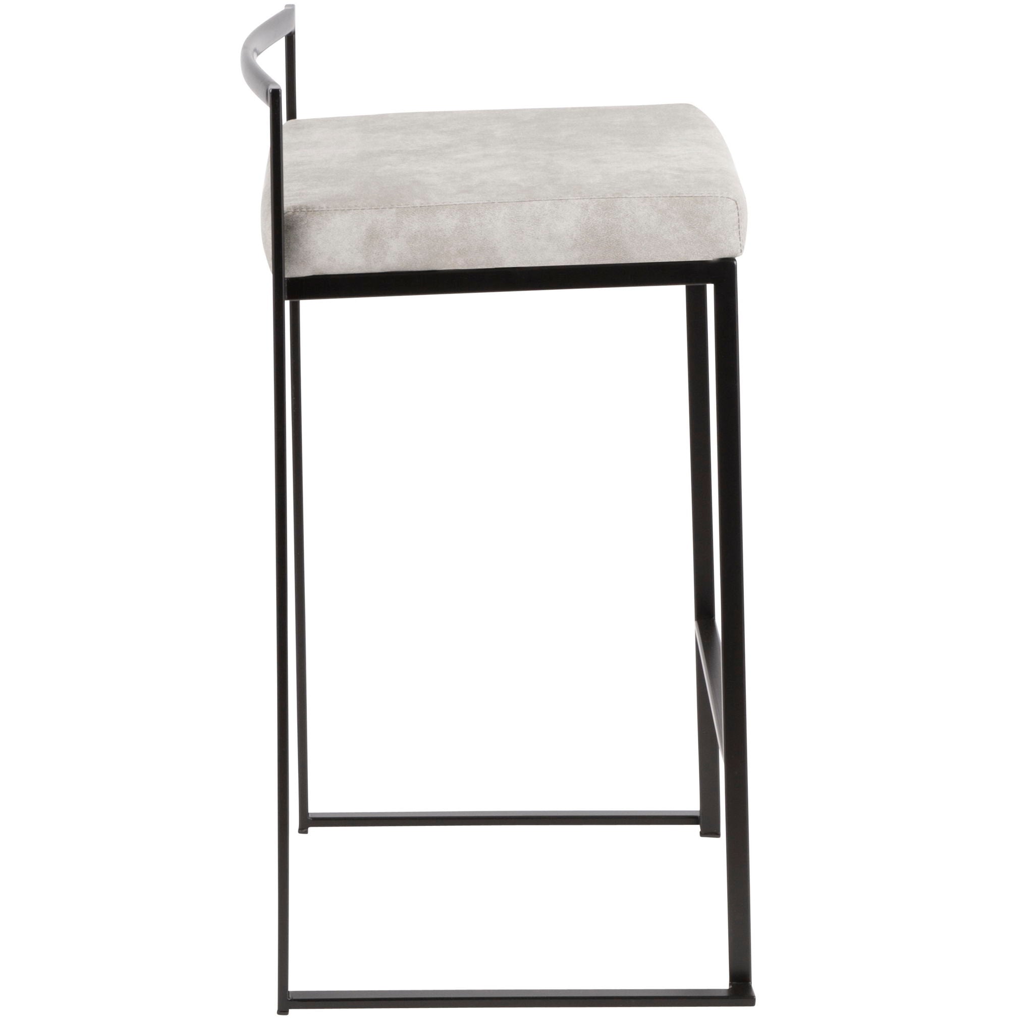 Fuji - Contemporary Style Stackable Counter Stool by HouseOfZazla
