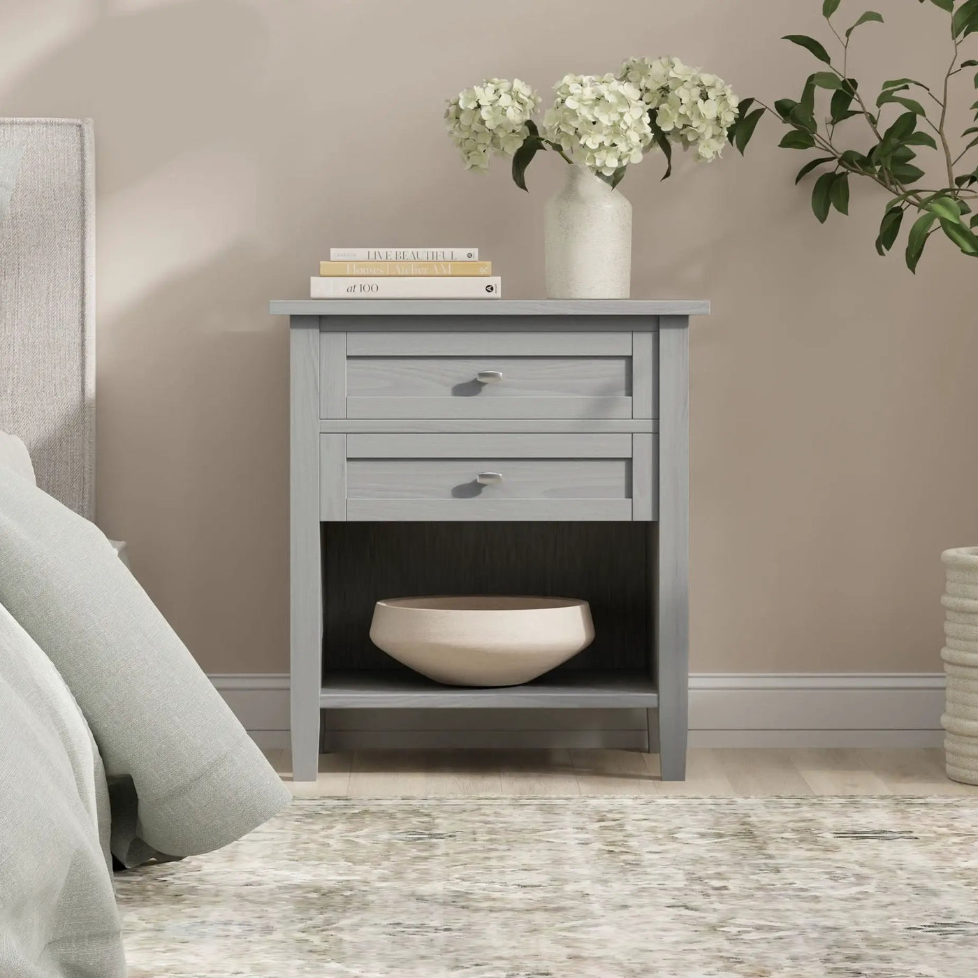 Warm Shaker - Handcrafted Bedside Table by HouseOfZazla