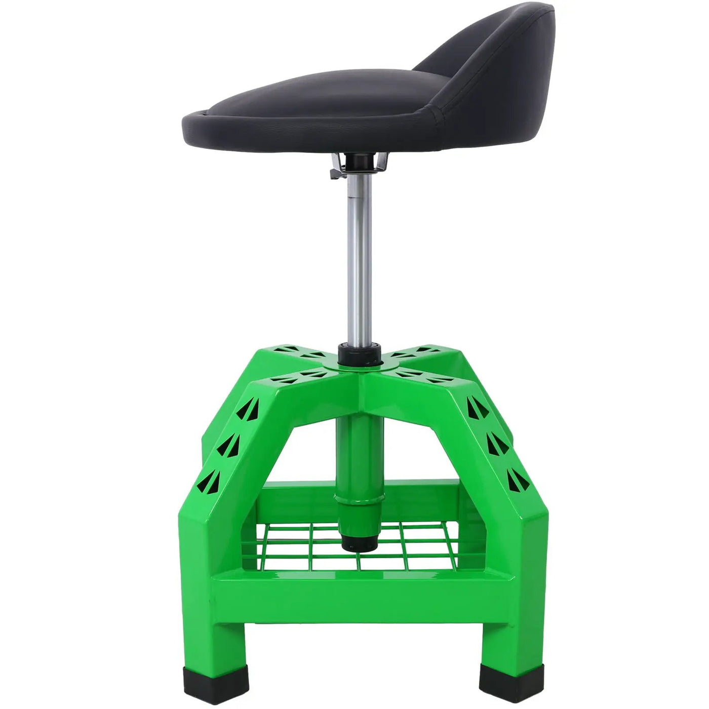 Pneumatic 360 Degree Swivel Stool, Mechanics Rolling Creeper Seat, Heavy Duty Rolling Mechanics Stool, Shop Stool With Casters by HouseOfZazla