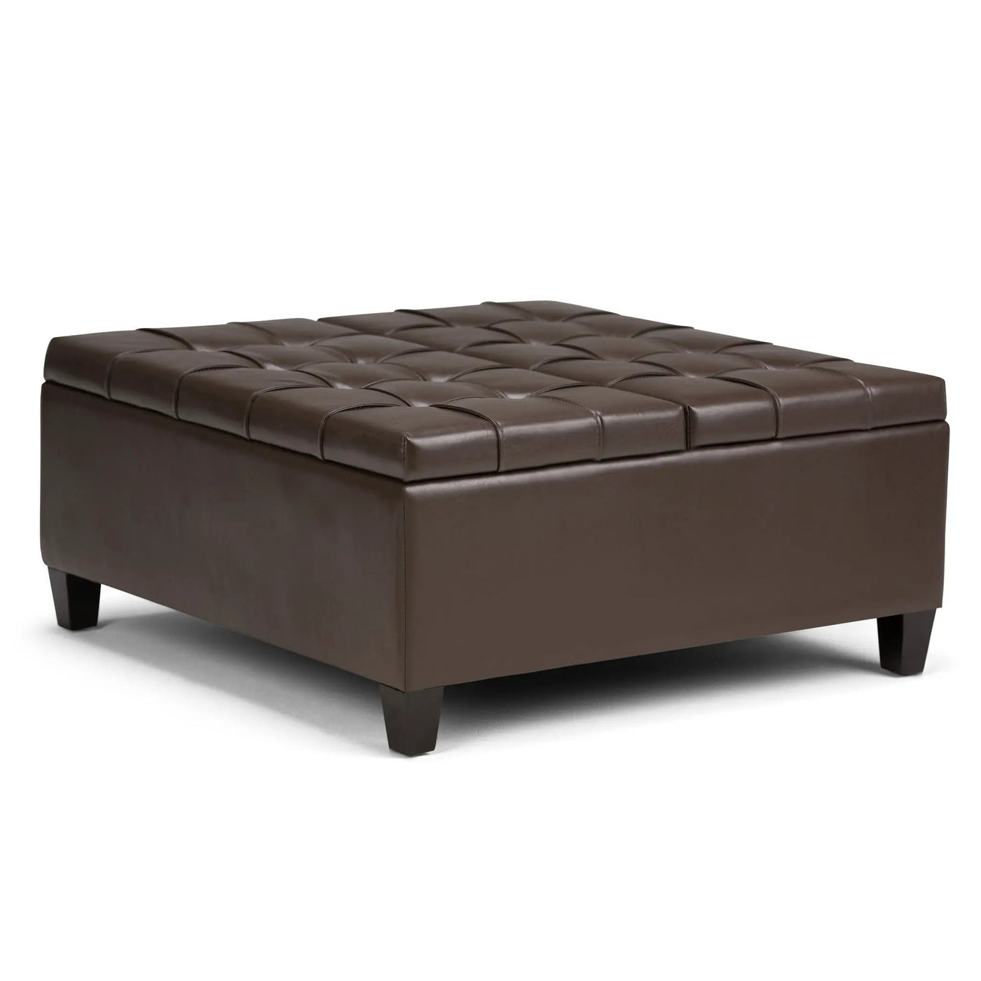 Harrison - Upholstered Coffee Table Storage Ottoman by HouseOfZazla