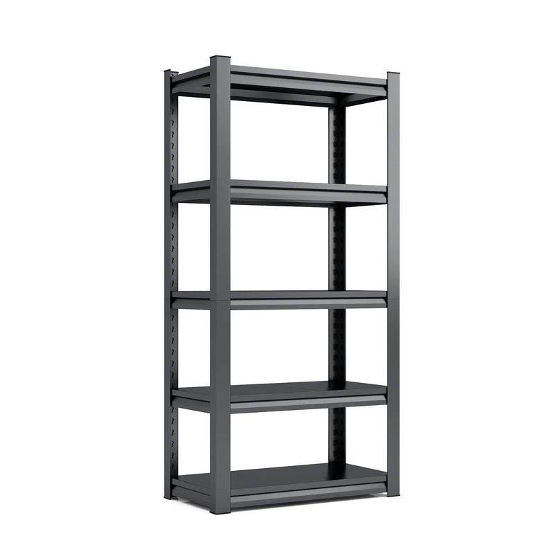 Industrial Heavy Duty Metal Garage Shelving Unit, Adjustable Storage Rack by HouseOfZazla