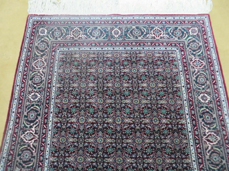 3' X 5' Vintage Fine Handmade Indian Amritsar Wool Silk Rug Nice by Jewel Rugs