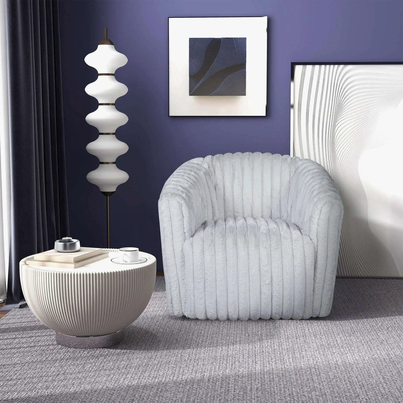 Mira - Modern Comfort Swivel Chair by HouseOfZazla