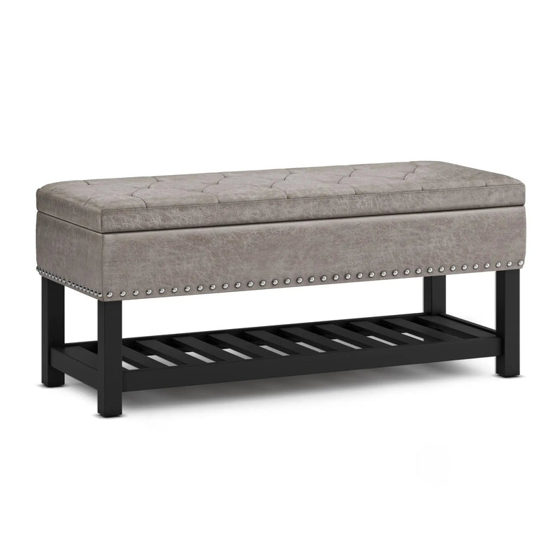 Lomond - Upholstered Storage Ottoman Bench by HouseOfZazla