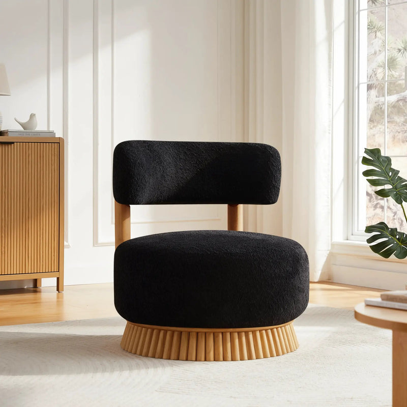 Modern 27.5" W Farmhouse Armless Chair Set of 2 by HouseOfZazla