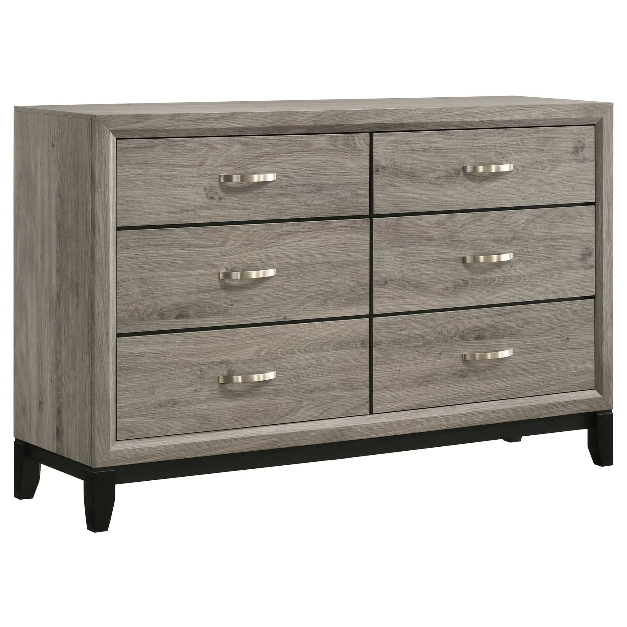 Watson Four-piece Eastern King Bedroom Set Light Taupe by Unique Piece Furniture