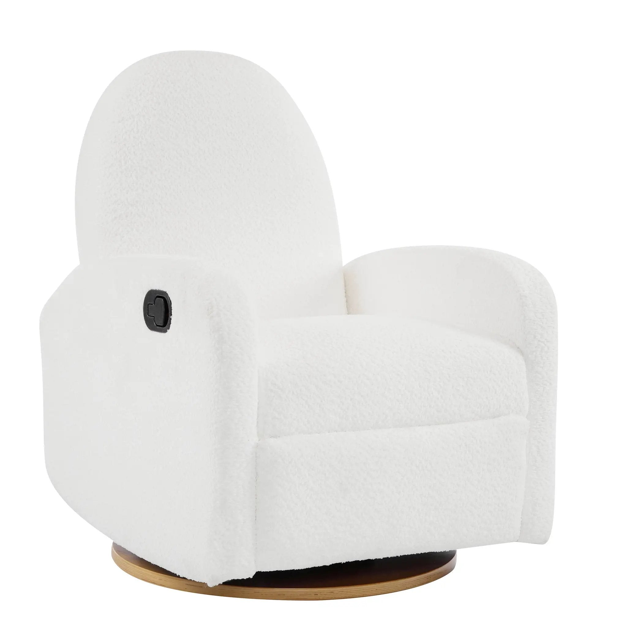 360 Swivel and Glider Recliner Chair - Beige by HouseOfZazla