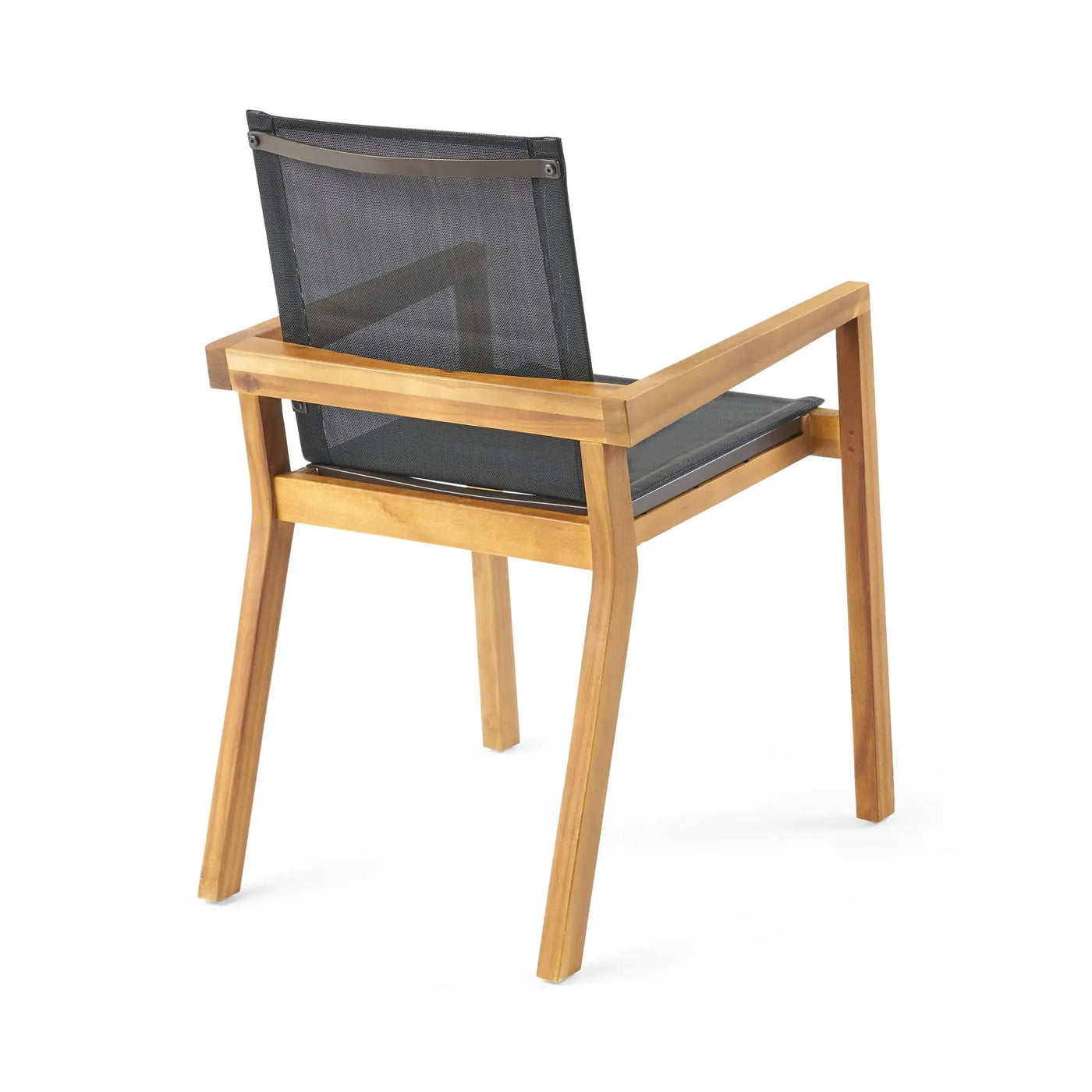 Belfast - Dining Chair With Acacia Wood Frame And Seating (Set of 2) by HouseOfZazla