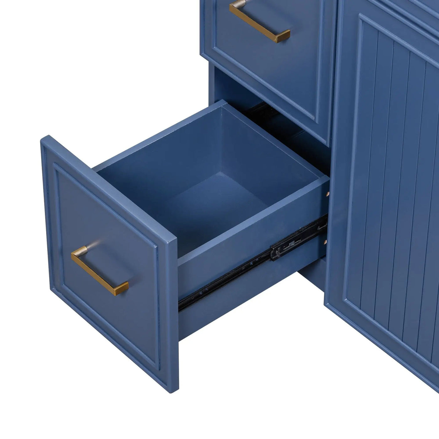 Bathroom Vanity With Sink, Soft Close Doors, Adjustable Shelves by HouseOfZazla