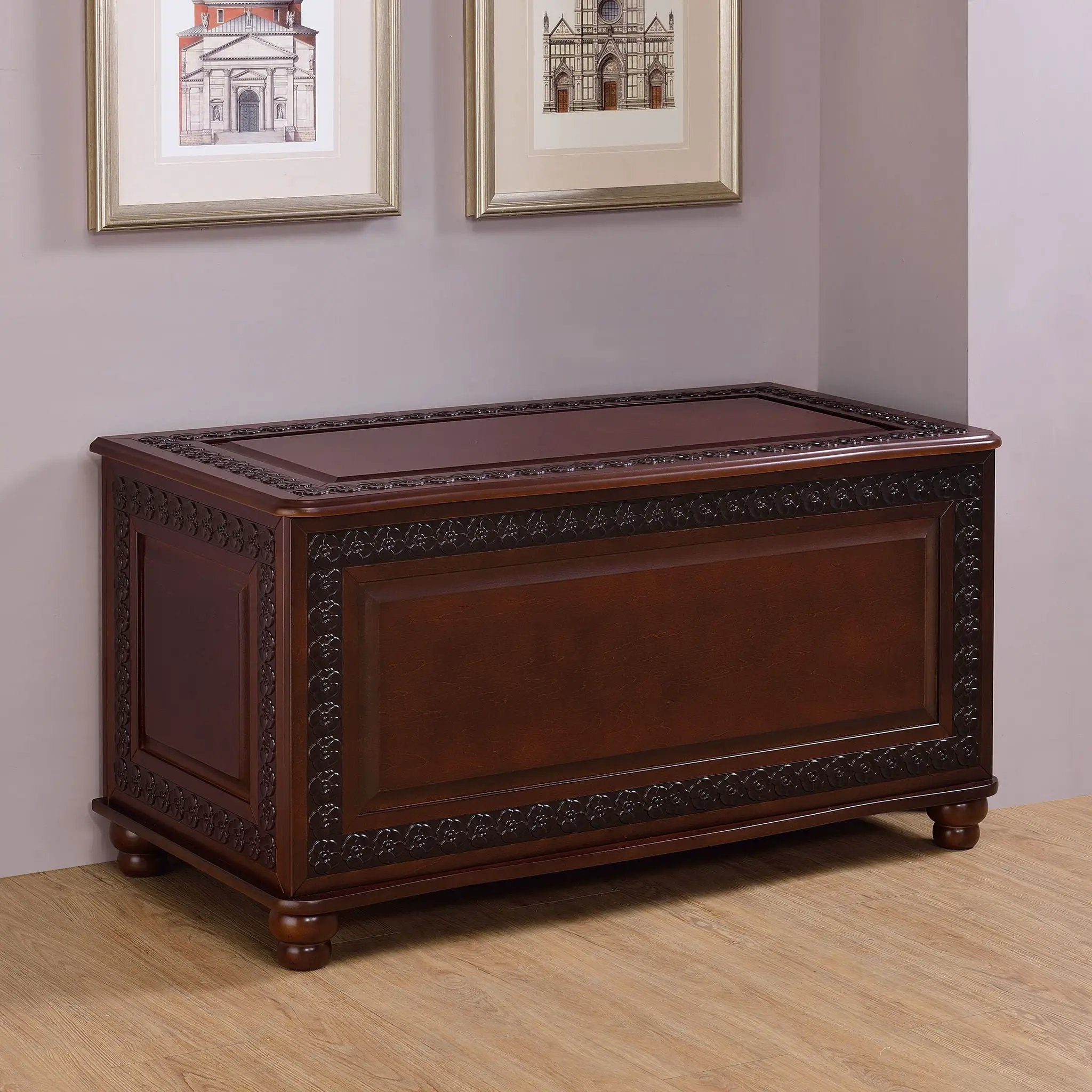 Finlay Cedar Chest Dark Tobacco by Unique Piece Furniture