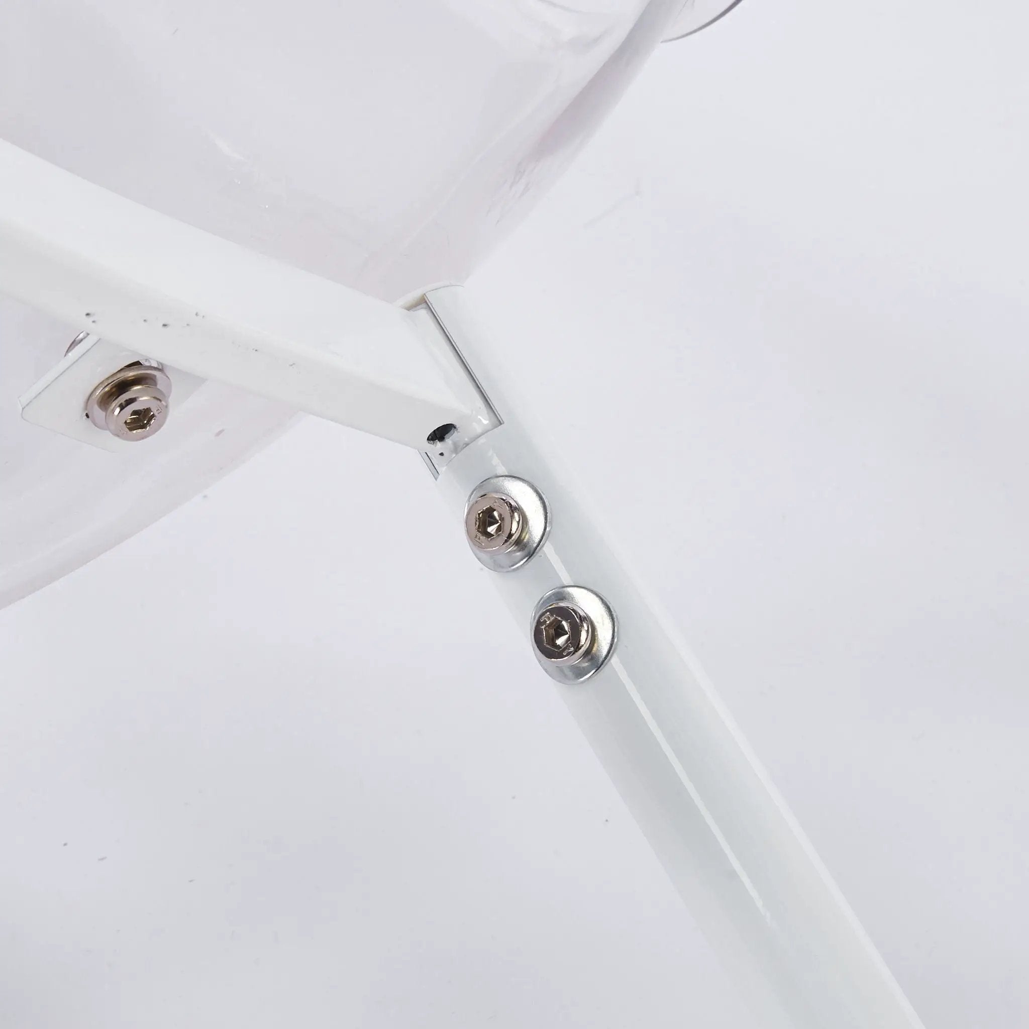 Transparent Dining Chair (Set of 4) - Matte White