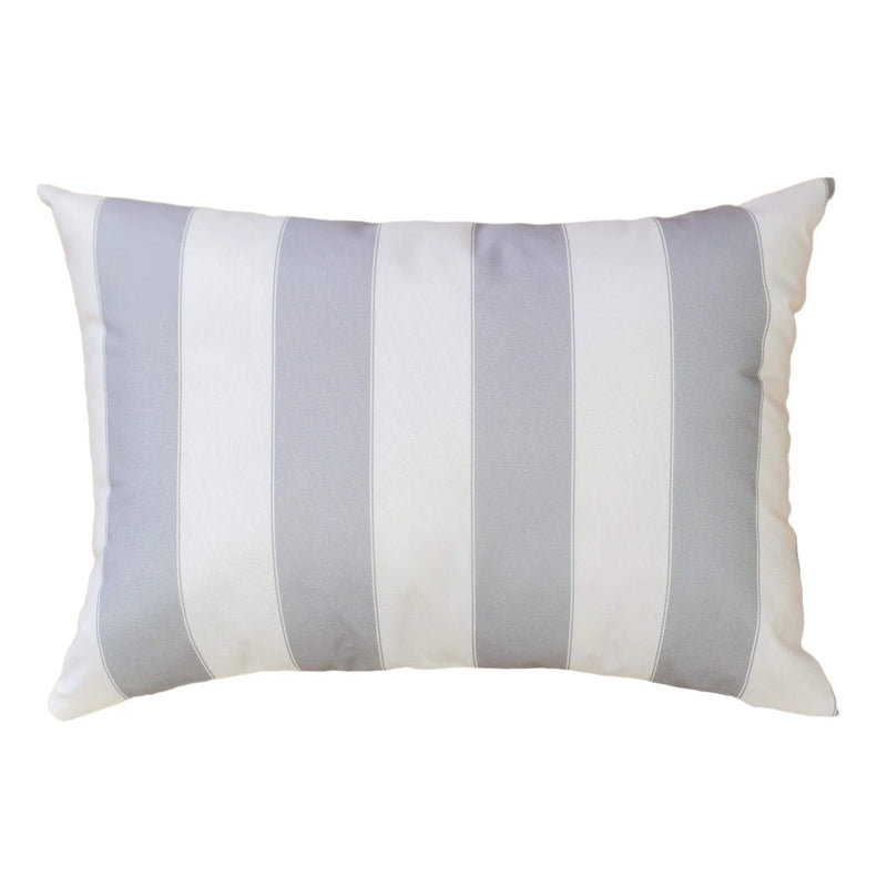 Horizon Stripe Pillow Outdoor & Indoor by HouseOfZazla