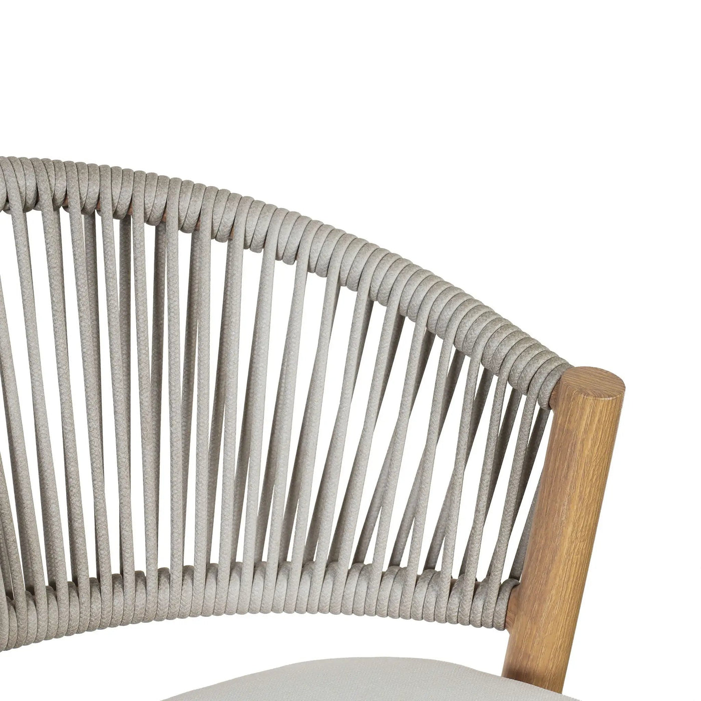 Outdoor Bar Height Metal Frame Counter Stools with Scallop-Shaped Backrest & Water-Resistant Cushions by HouseOfZazla