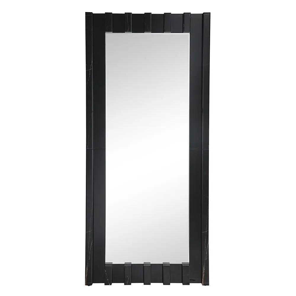 Dara - Floor Mirror - Black by Unique Piece Furniture
