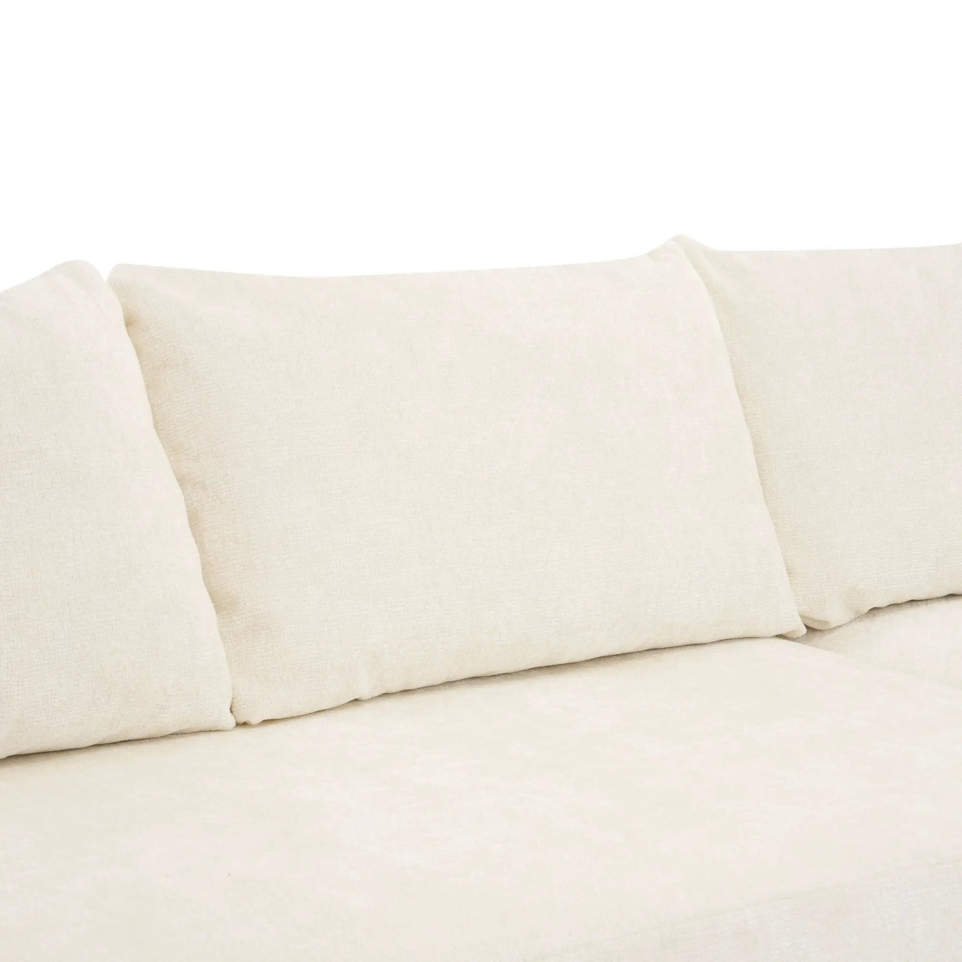 Modular Cloud Sectional Sofa Set, U-Shaped Upholstered Couch With Deep Seat by HouseOfZazla