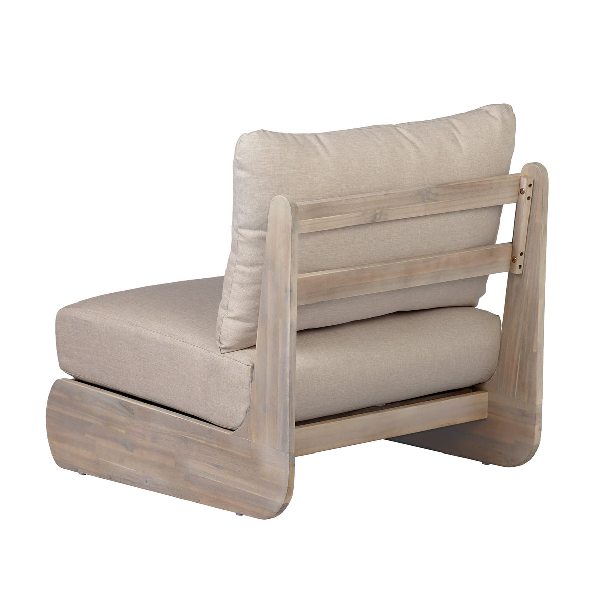 Lazy Acacia Patio Club Chair, photo 8 of 10