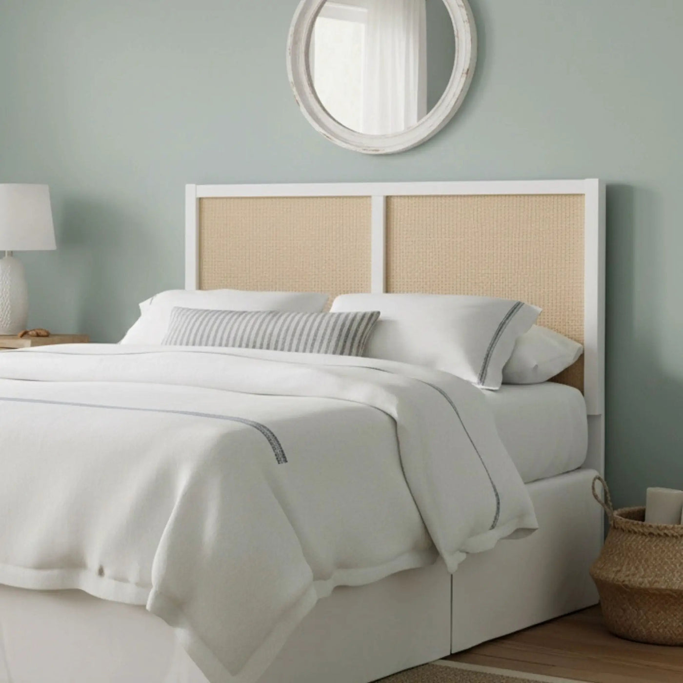 Barkley - Cane Headboard With Adjustable Height by HouseOfZazla