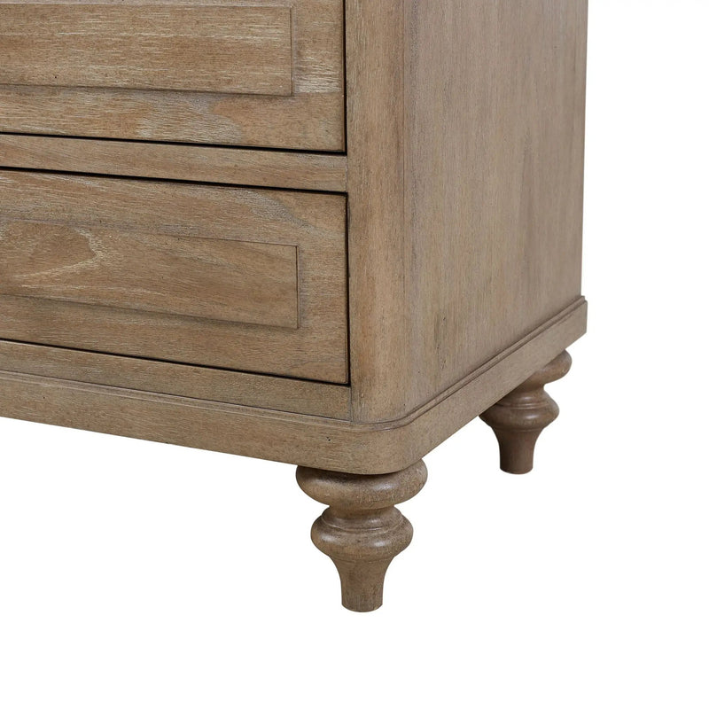 3 Drawer Nightstand - Sand by Unique Piece Furniture