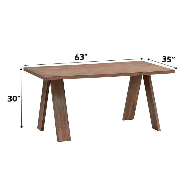Sarha - Dining Table - Walnut by Unique Piece Furniture