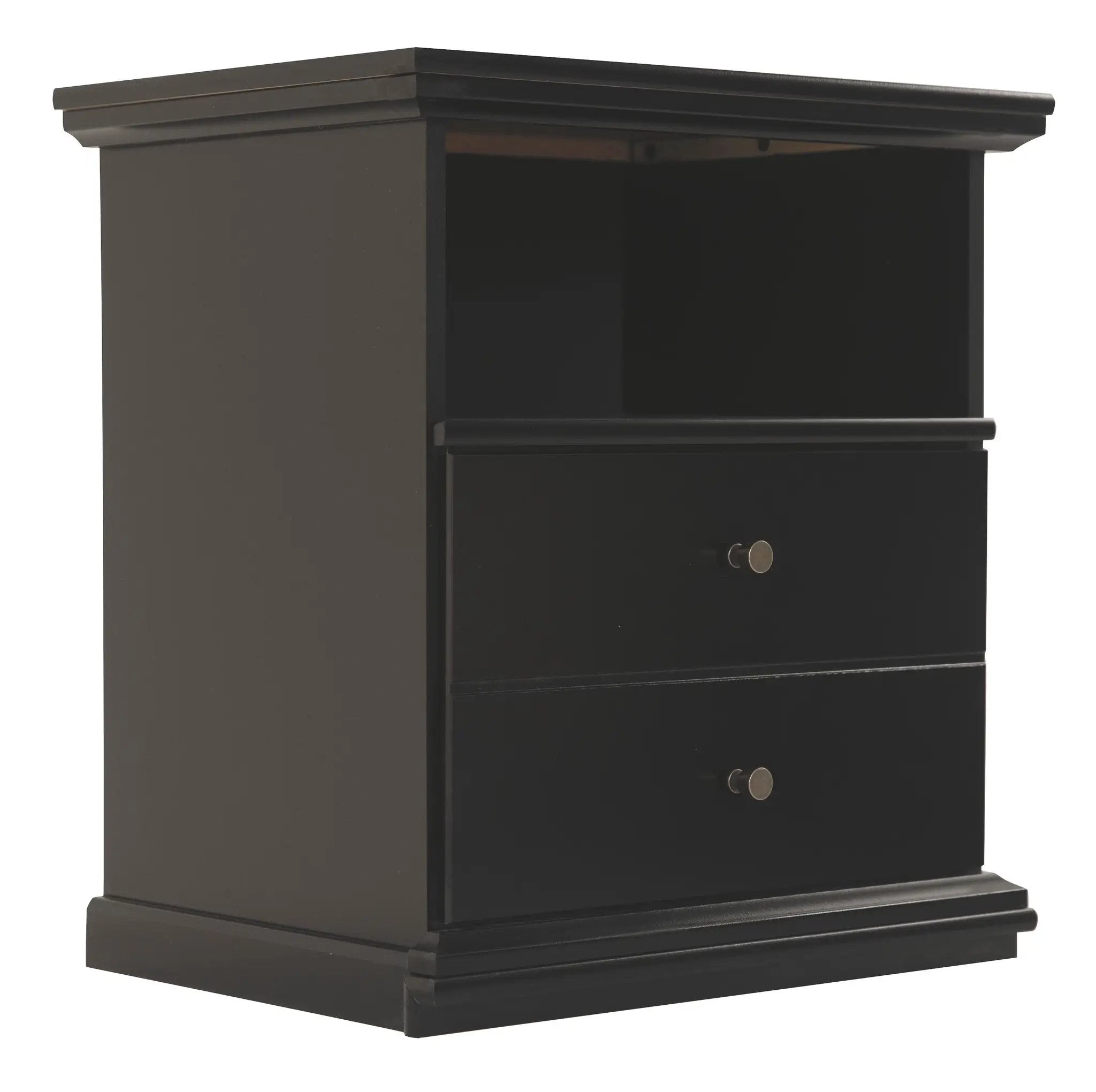 Maribel - One Drawer Night Stand - Black by Unique Piece Furniture