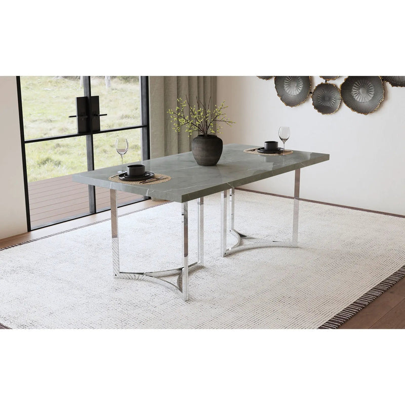 Savona - Rectangular Dining Table - Gray by HouseOfZazla