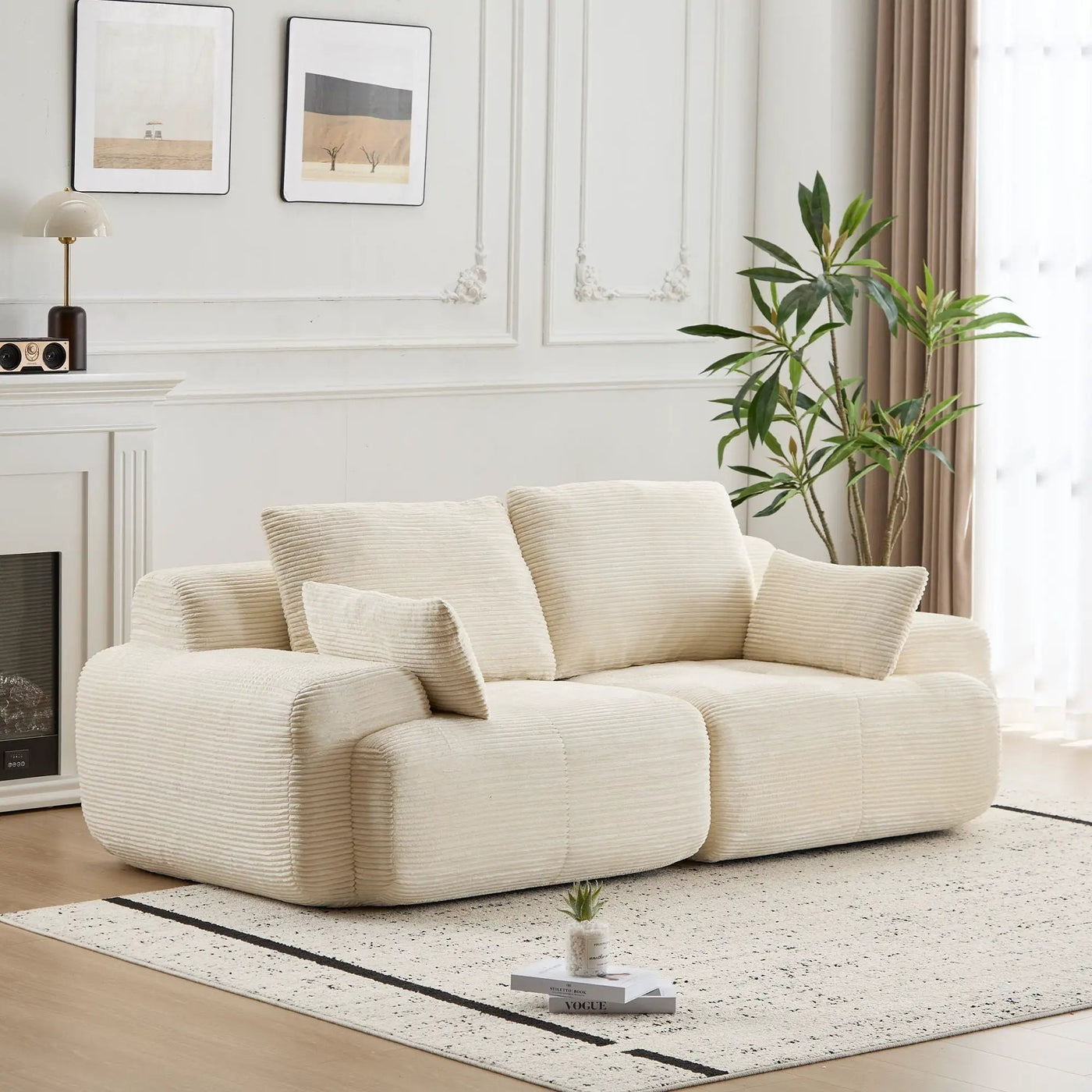 2 Seater Large Sectional Couches For Living Room by HouseOfZazla
