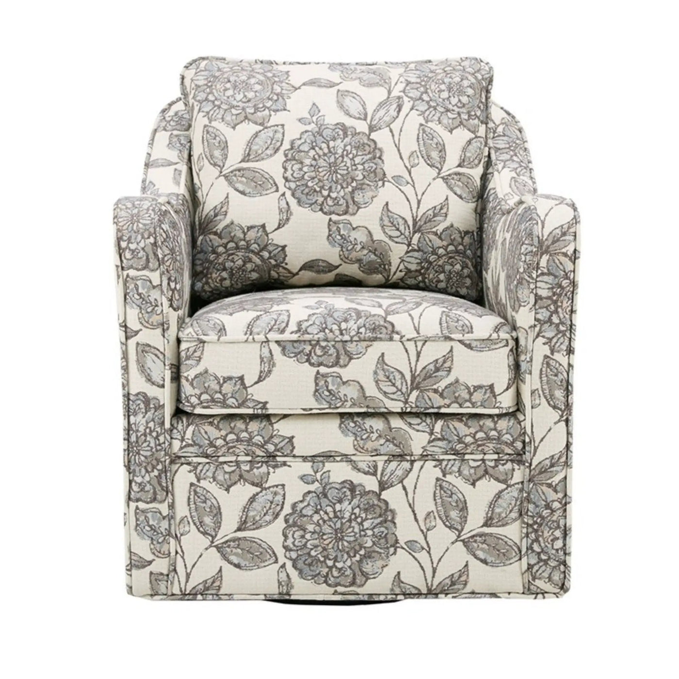 Wide Seat Arm Chair With 360 Degree Rotation by HouseOfZazla