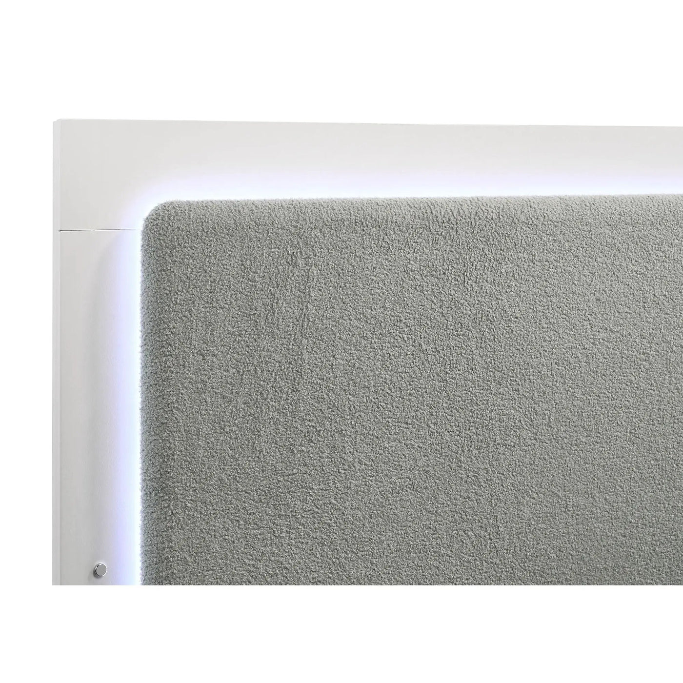 Sophia - Panel Bed With LED Headboard by HouseOfZazla