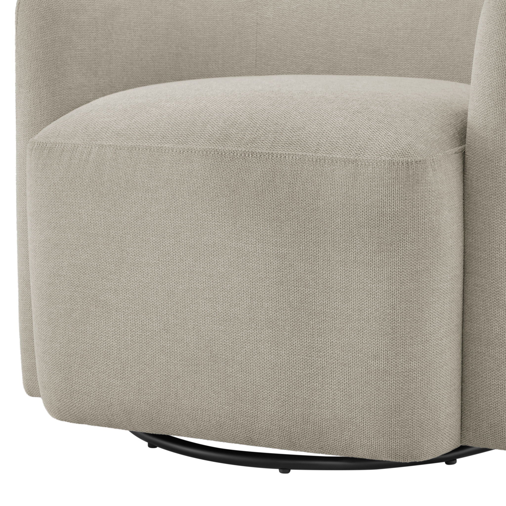 Ardena - Modern Swivel Barrel Chair by HouseOfZazla