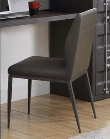 Cargo - Synthetic Leather Chair - Gunmetal by HouseOfZazla
