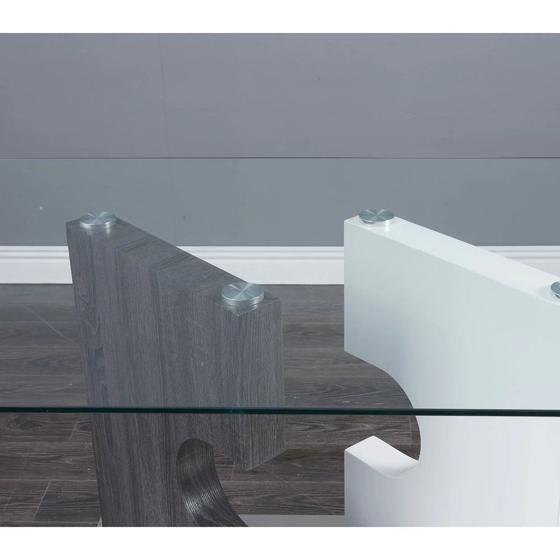Iris - Dining Table - Gray by HouseOfZazla