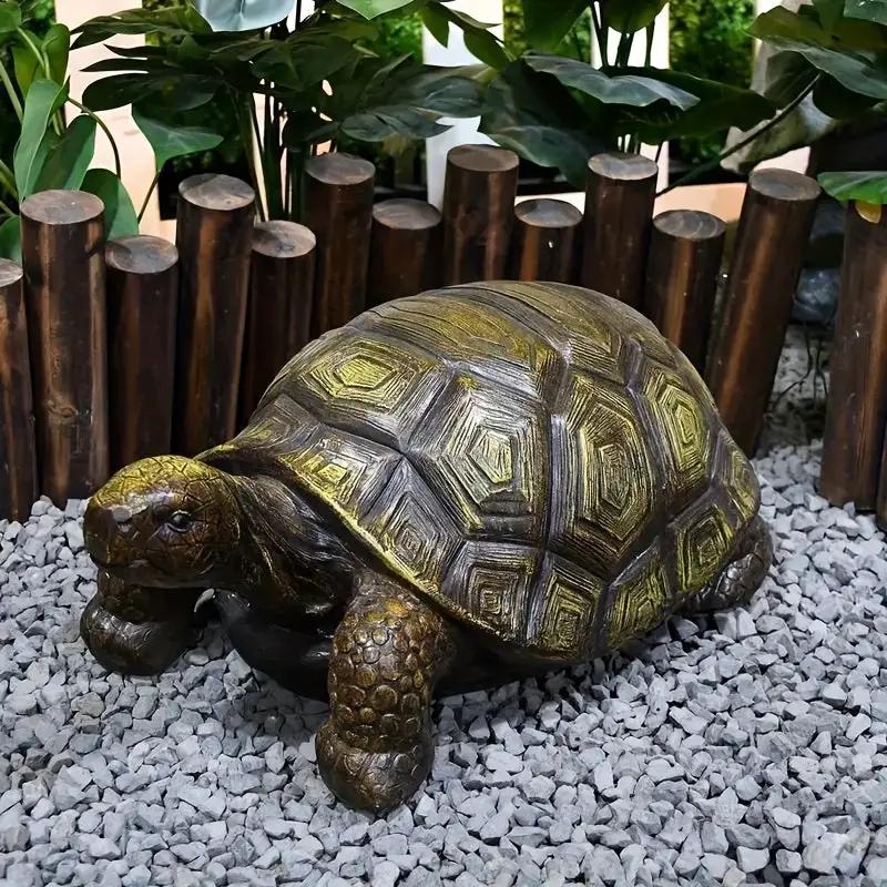 21.3" Large 3D Turtle Statue by HouseOfZazla
