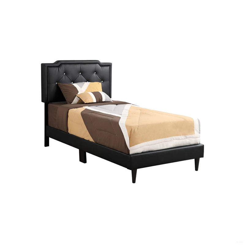 Button Tufted Bed Charming For Cozy Spaces by Unique Piece Furniture