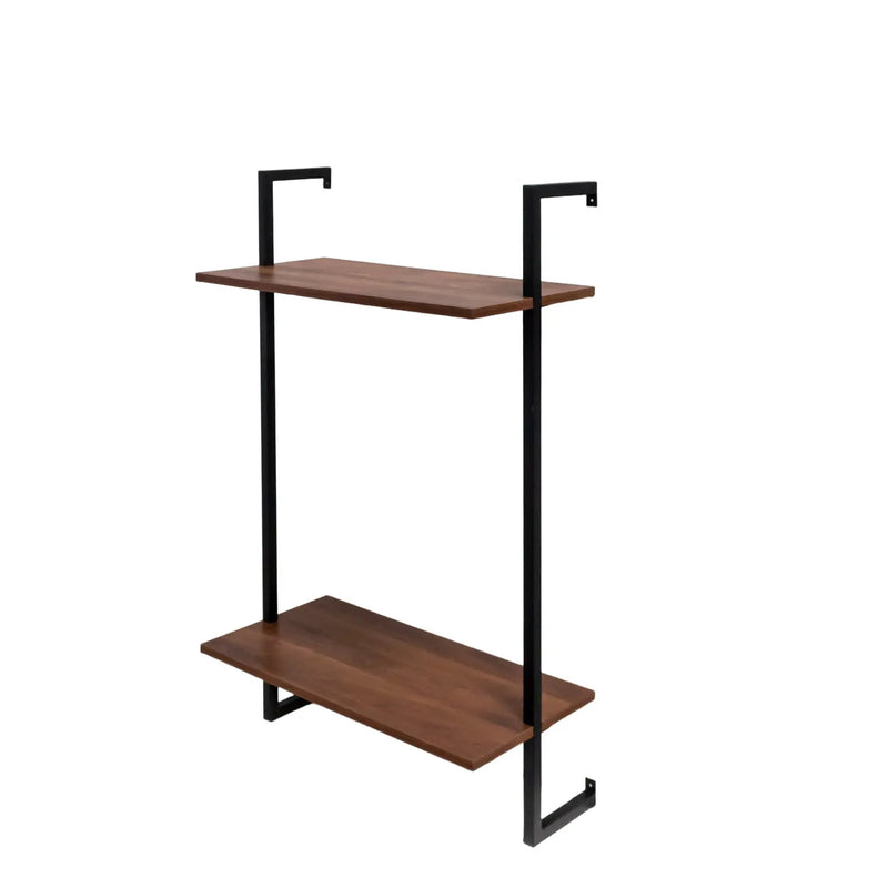 3 Tier and 2 Tier Bathroom Shelves Metal, Wood Hanging Storage Bookshelf by HouseOfZazla