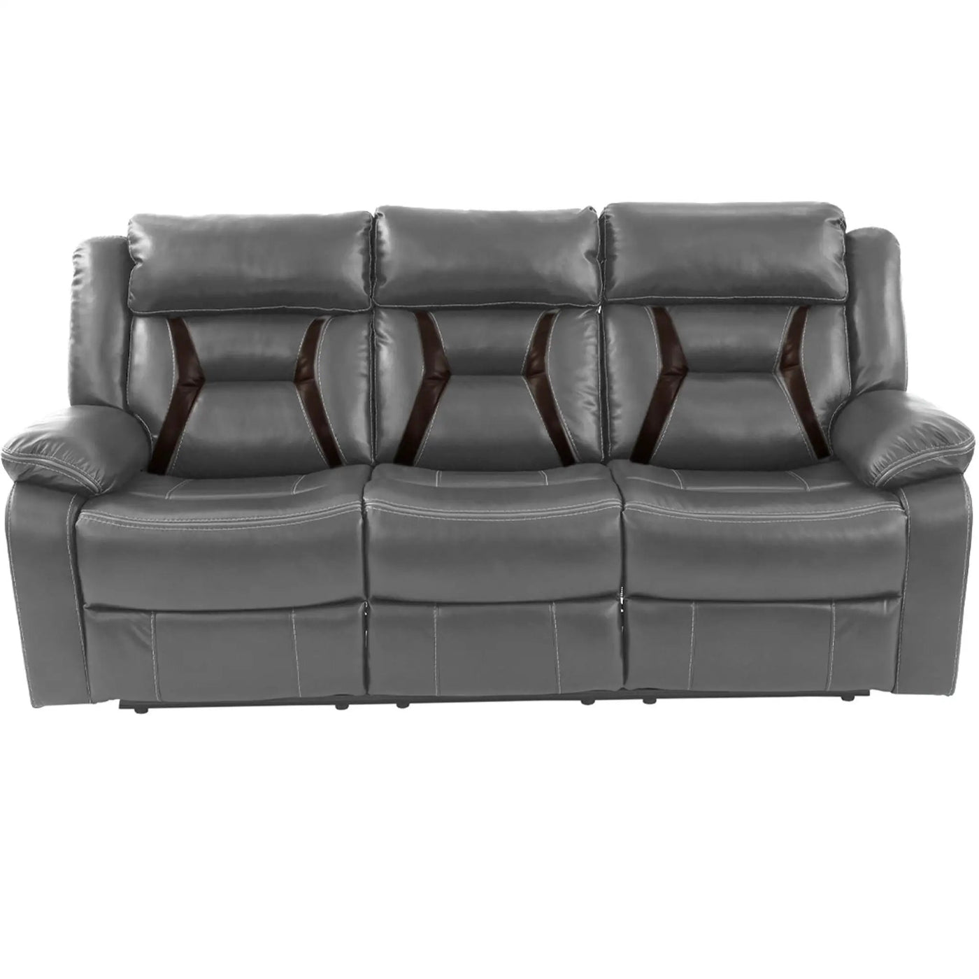 Living Room Set With Pillow Armrest And Tufted Backrest by HouseOfZazla