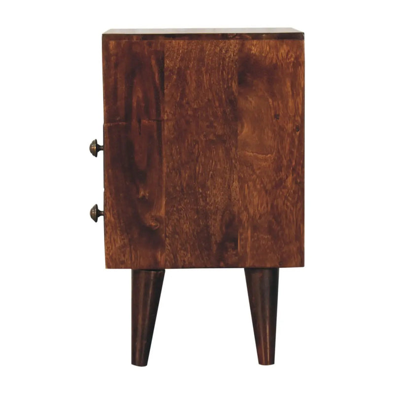 Solid Wood Mini Classic California Nightstand by HouseOfZazla