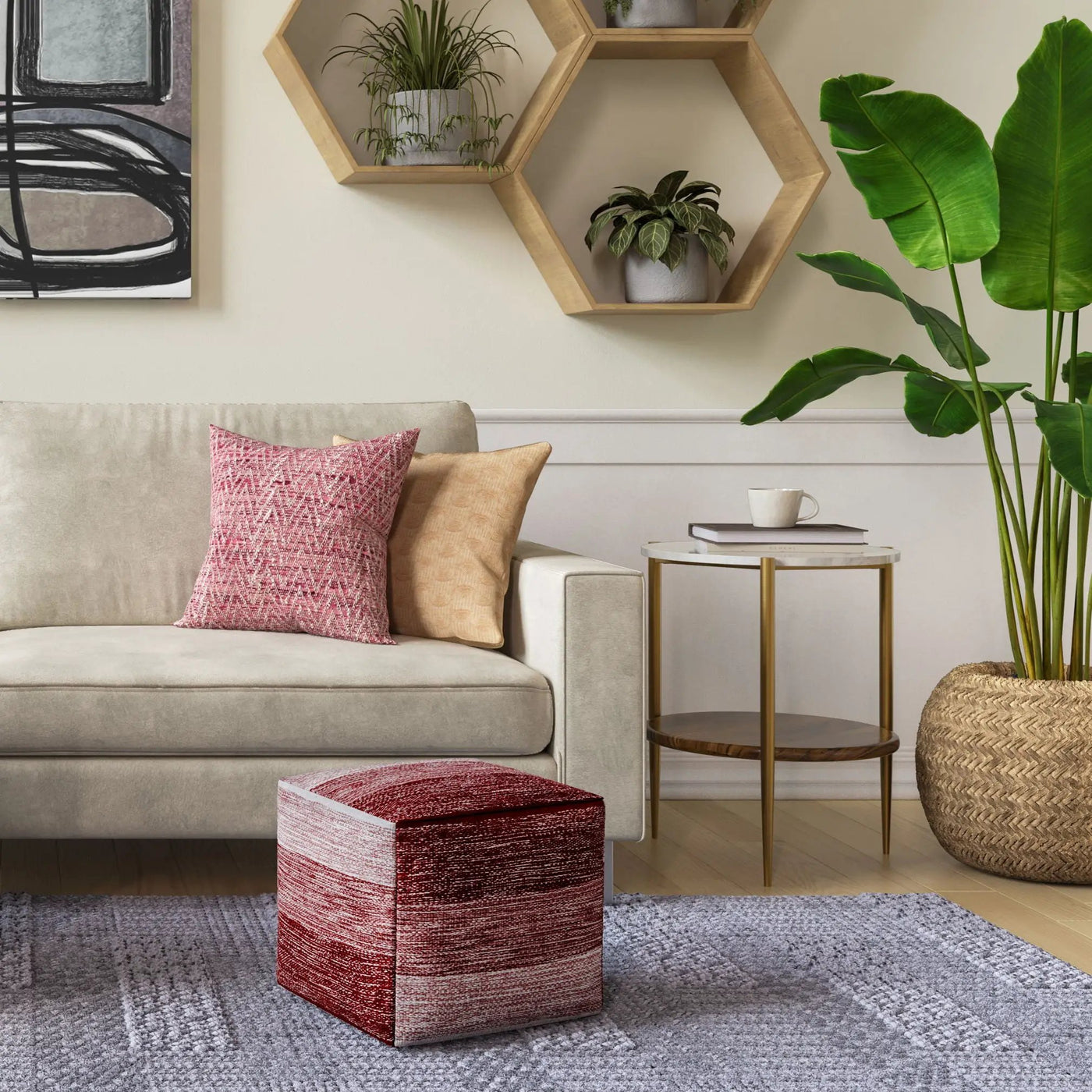 Wagner - Round Marble & Wood Table by HouseOfZazla
