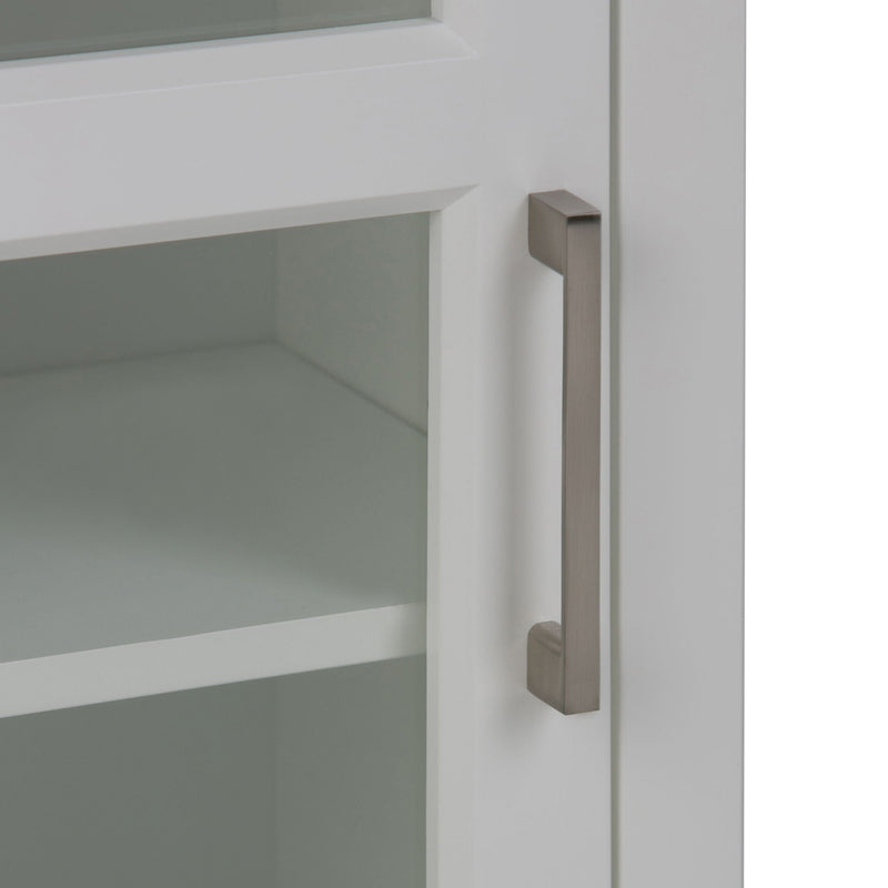 Pure White Single Door Wall Cabinet with Adjustable Shelf - White, photo 3 of 9