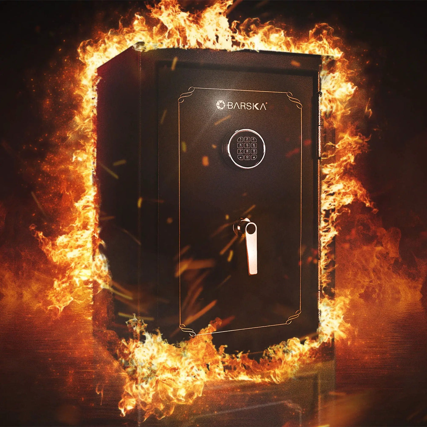 Fireproof Protection Safe Vault by HouseOfZazla
