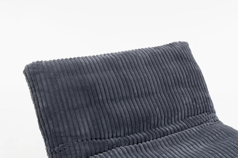 Bean Bag Chair for Adults with Solid Wood Frame by HouseOfZazla