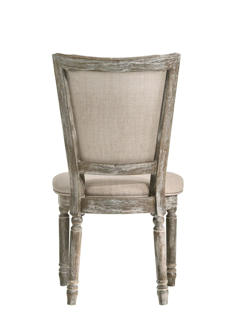Gabrian - 7 Pieces Dining Room Set, Reclaimed - Beige / Gray by Unique Piece Furniture