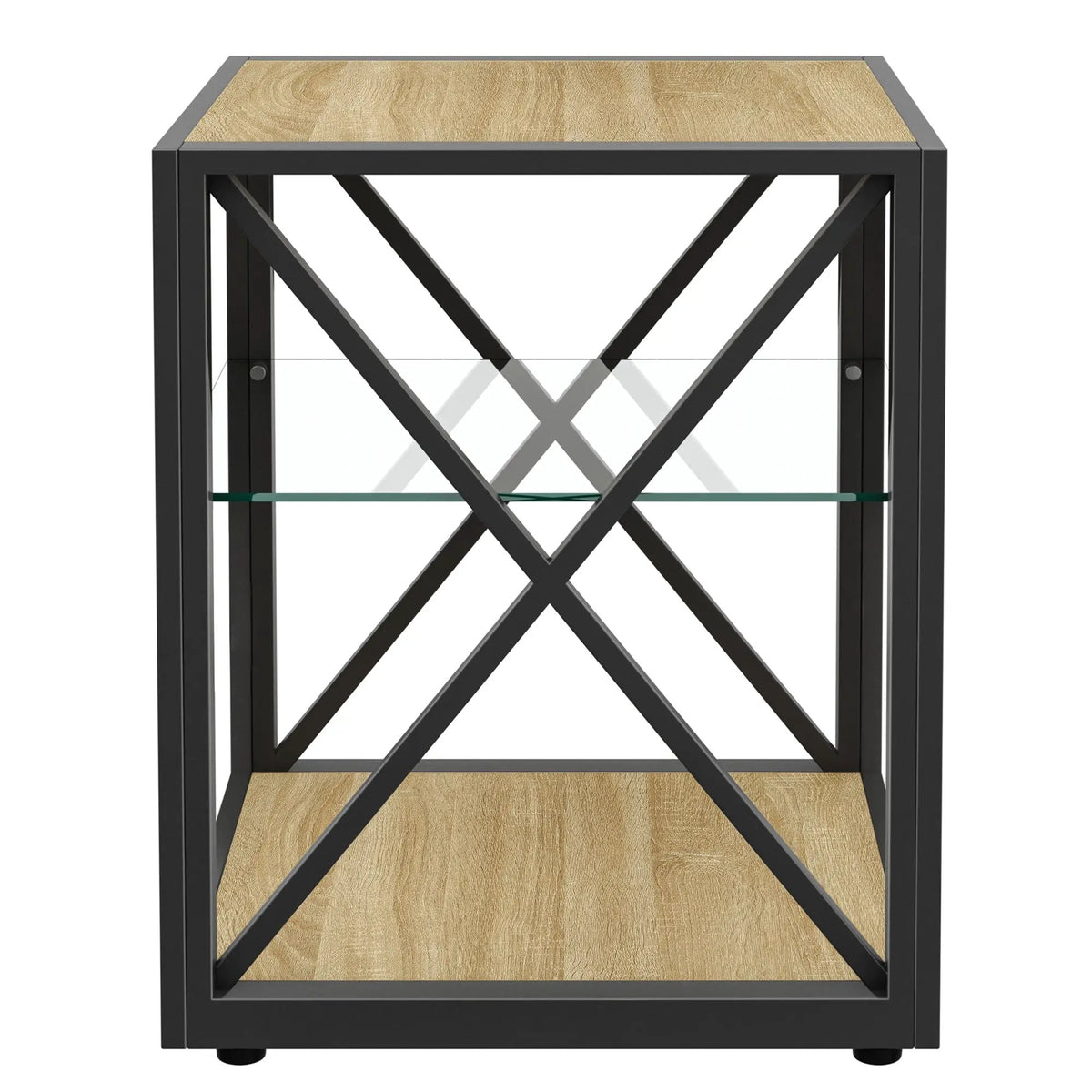 Set of 2 Modern End Table Nightstands by HouseOfZazla