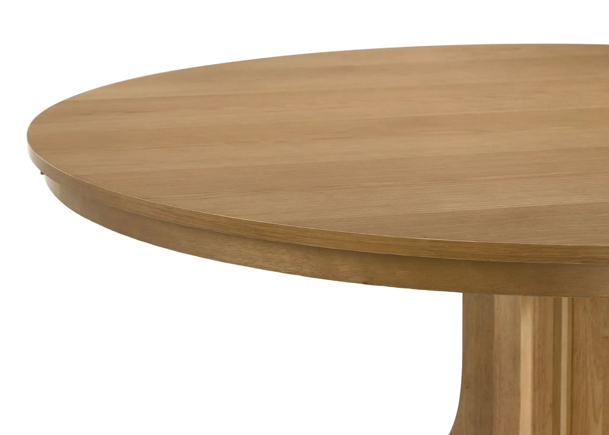 Hartville 5-piece Round Dining Table Set Natural Light Brown by Unique Piece Furniture