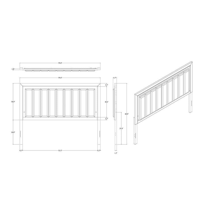 Skye - Durable Bed by Unique Piece Furniture