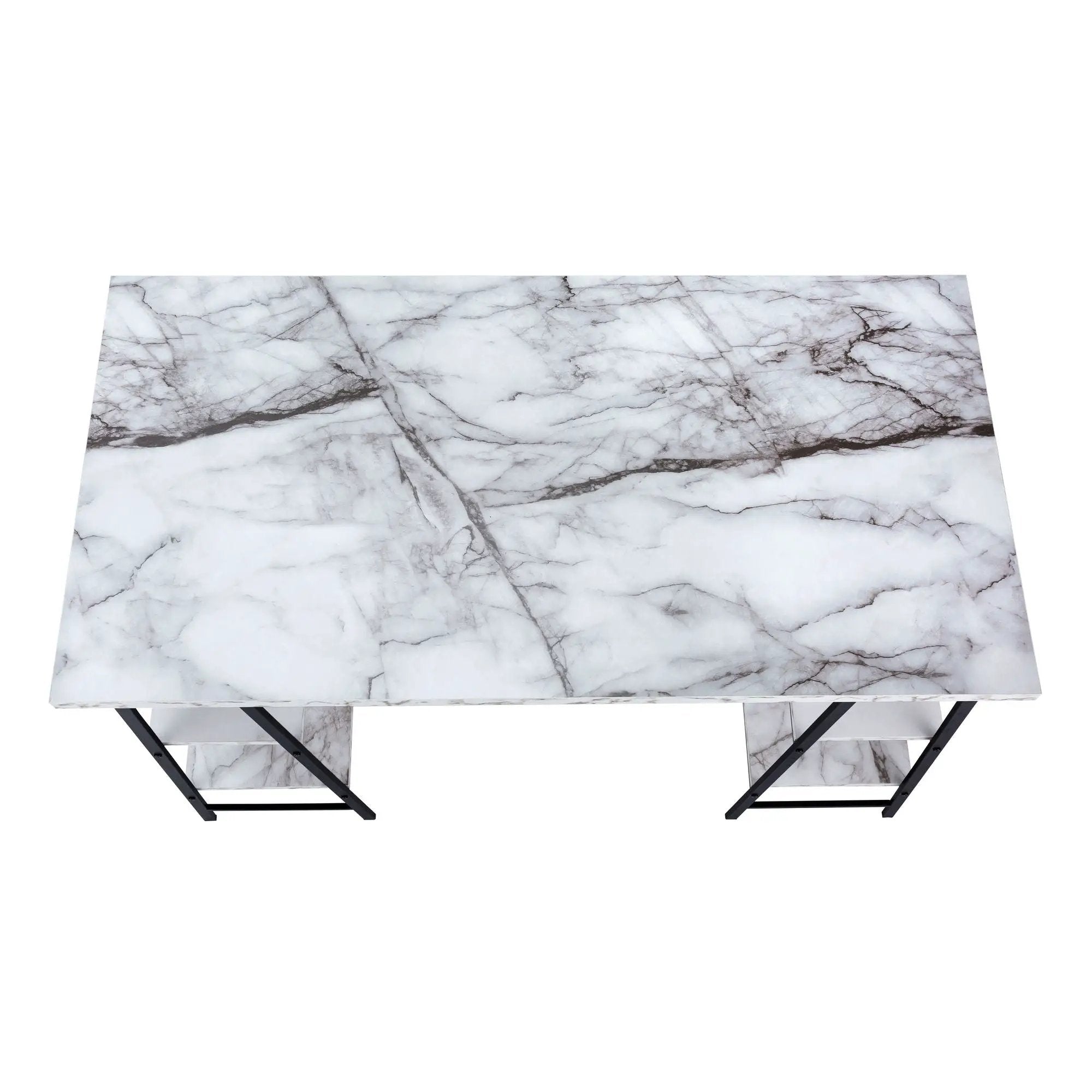 Computer Desk For Home Office, Laptop, Storage Shelves, Contemporary & Modern by Unique Piece Furniture
