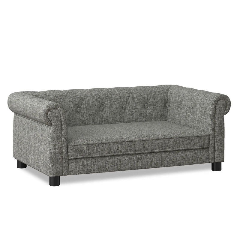 Modern Elegant Rectangle Pet Bed, Durable Elevated Dog Sofa by HouseOfZazla