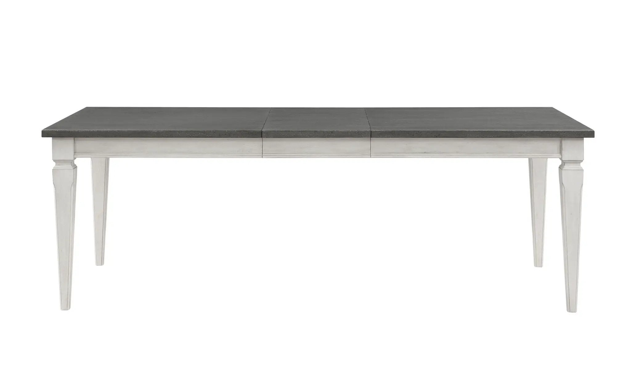 Katia - Dining Table With Leaf - Gray / White by Unique Piece Furniture