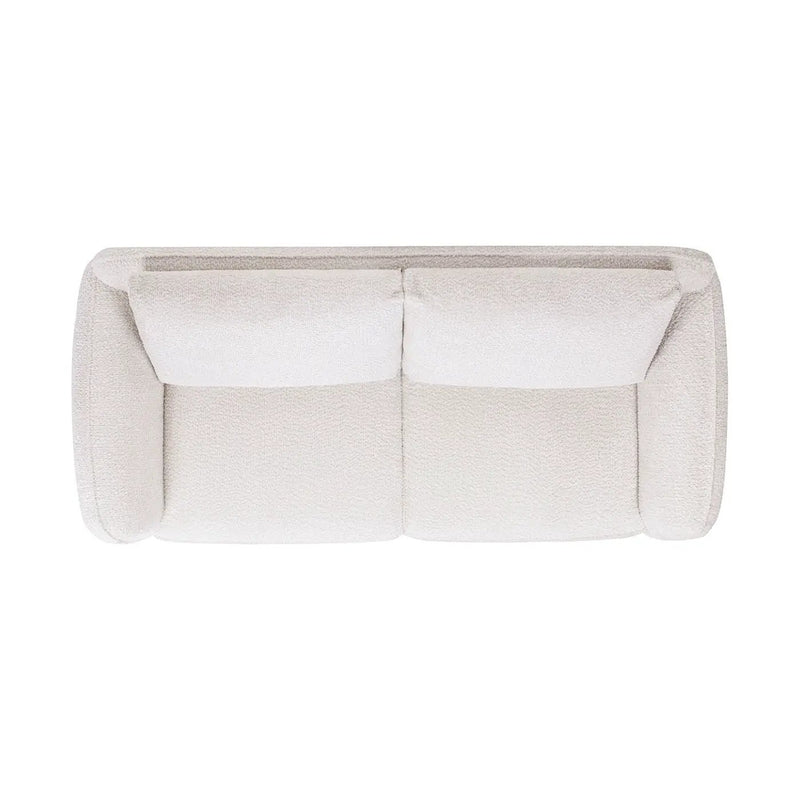 Sharon - Puffy Arm Sofa - Alpaca Off-White by Unique Piece Furniture