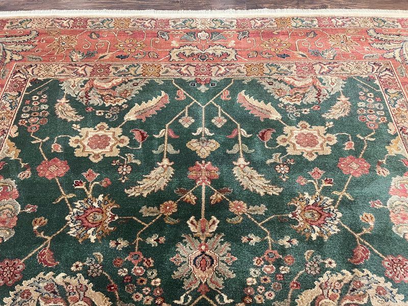 Karastan Rug 8.8 x 10 Samovar Teawash Agra #900-905, Vintage Wool Karastan Area Rug by Jewel Rugs