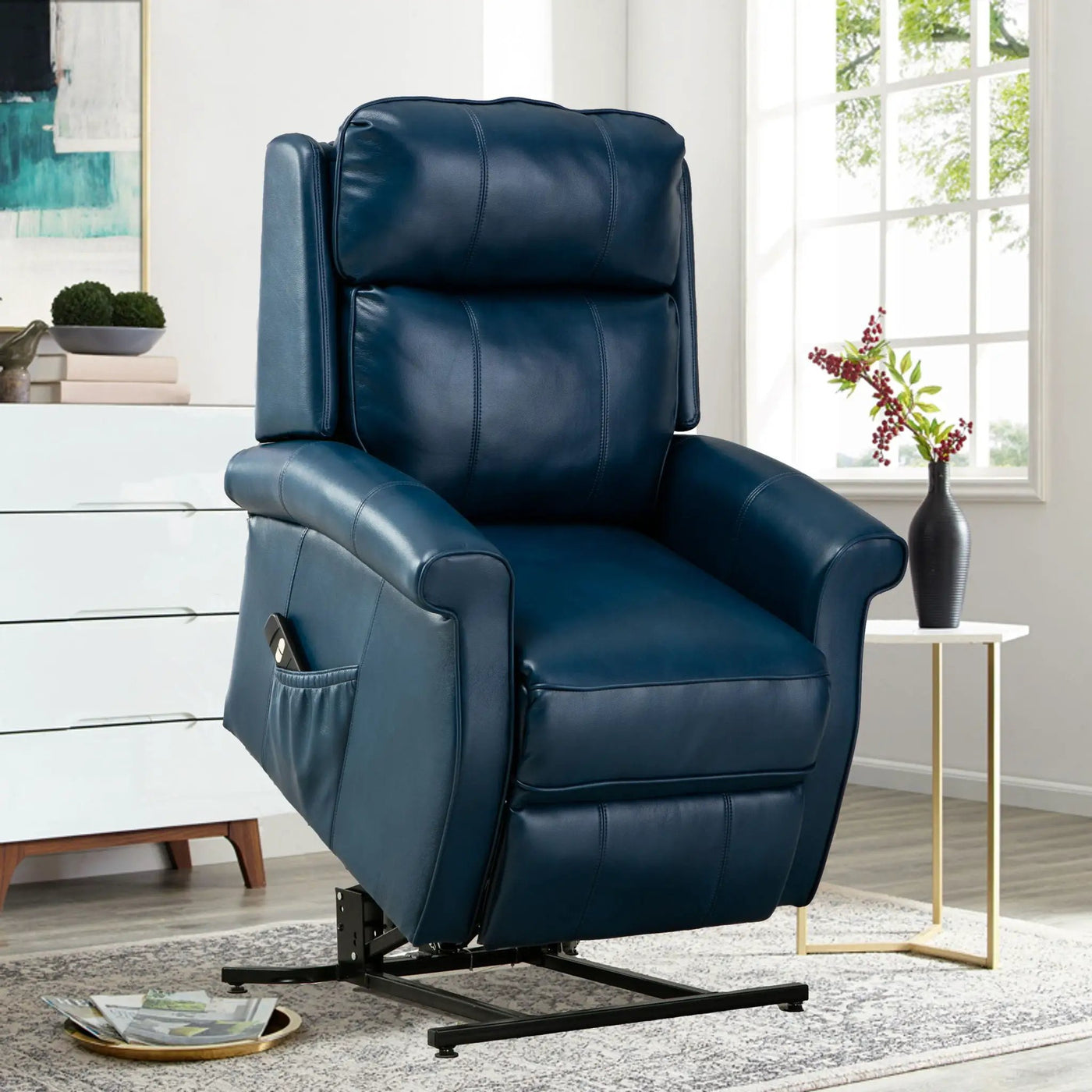 Landis - Lift Chair With Electric Recline Function by HouseOfZazla